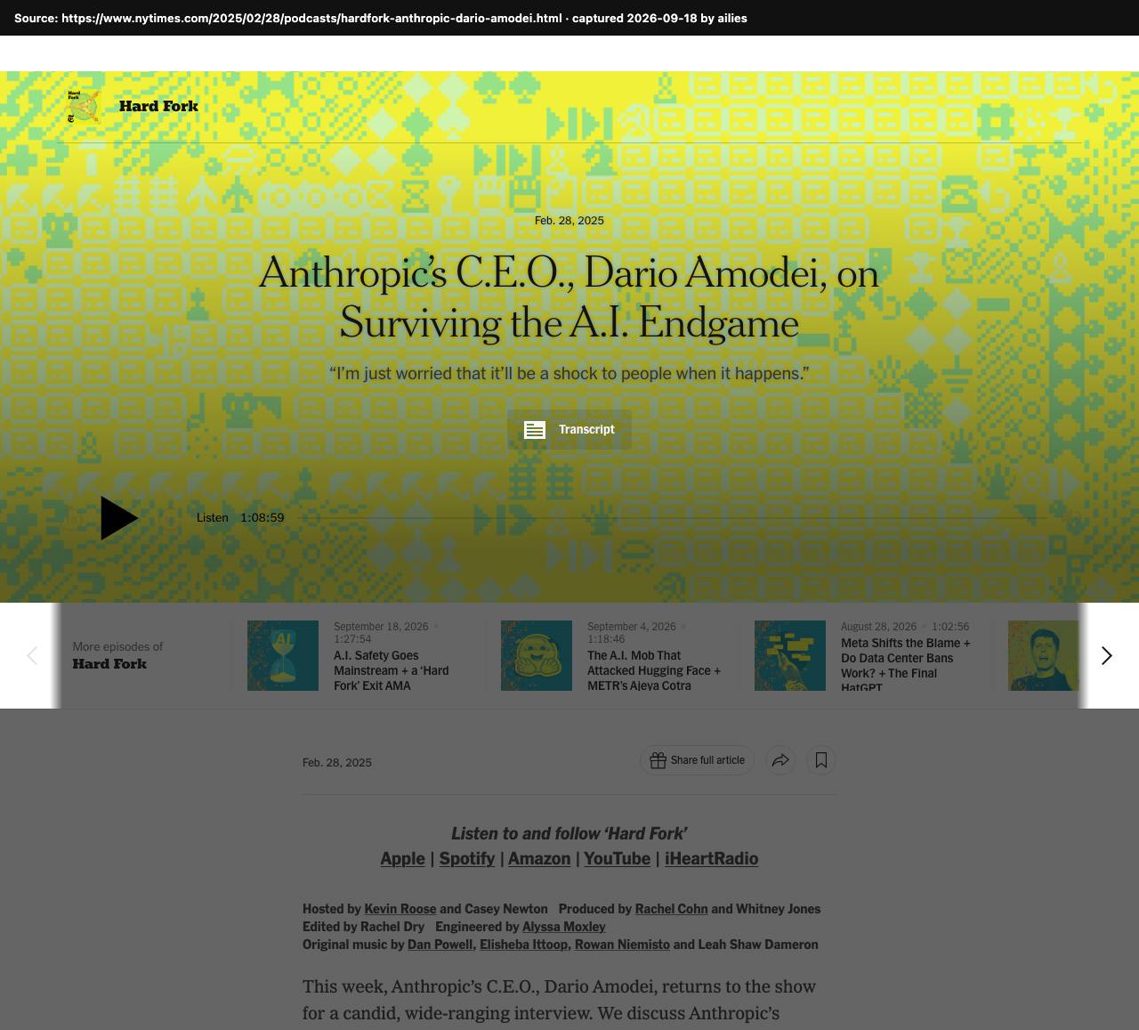 Screenshot of the original source: Within 18–24 months, AI may start replacing coders, especially at junior levels
